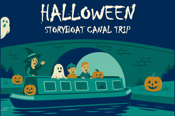 Spooky canal boat